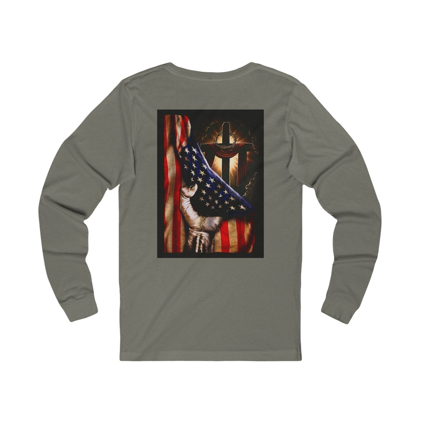 Long Sleeve "SF Crest/Paid with Blood Tee