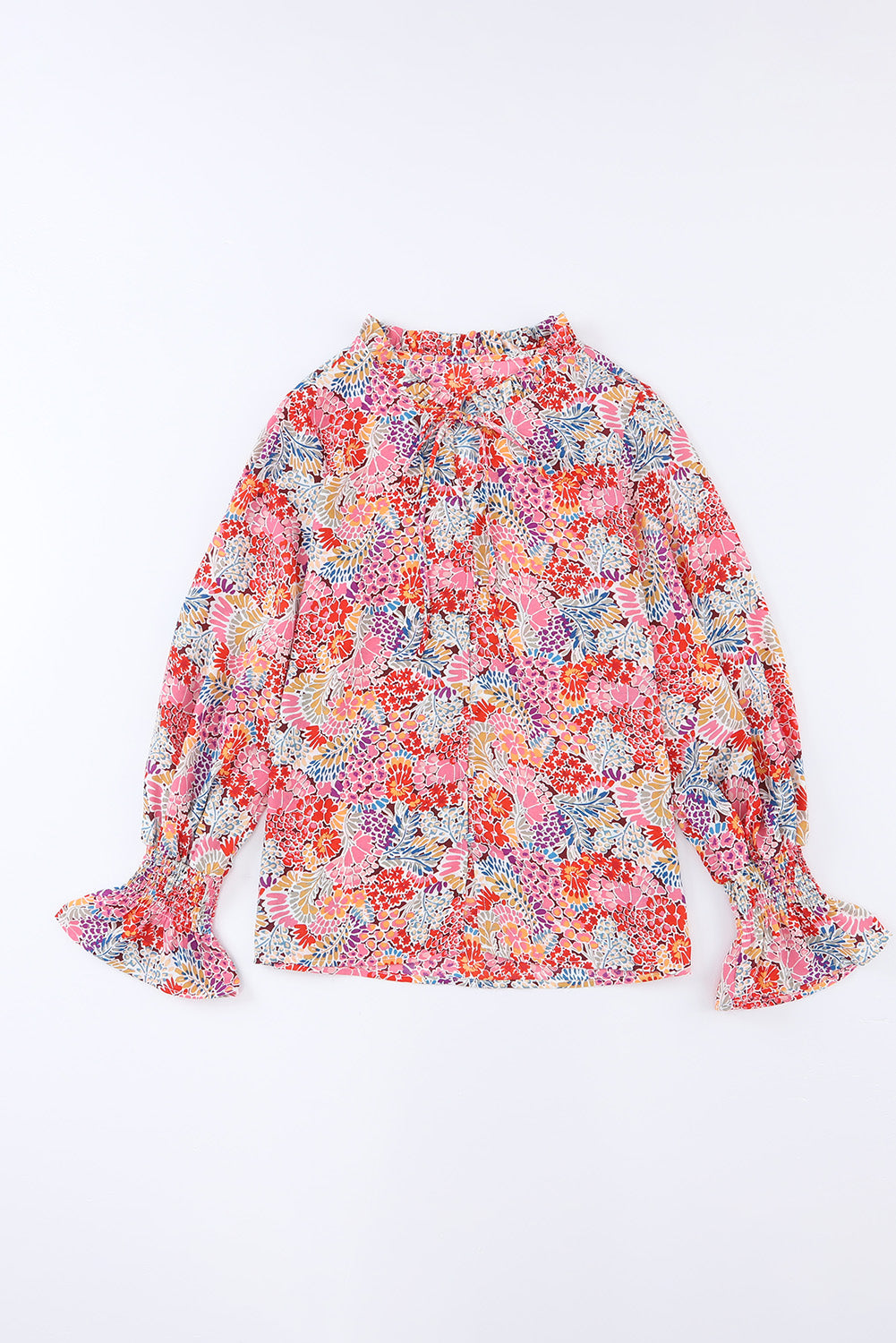 Floral Smocked Blouse