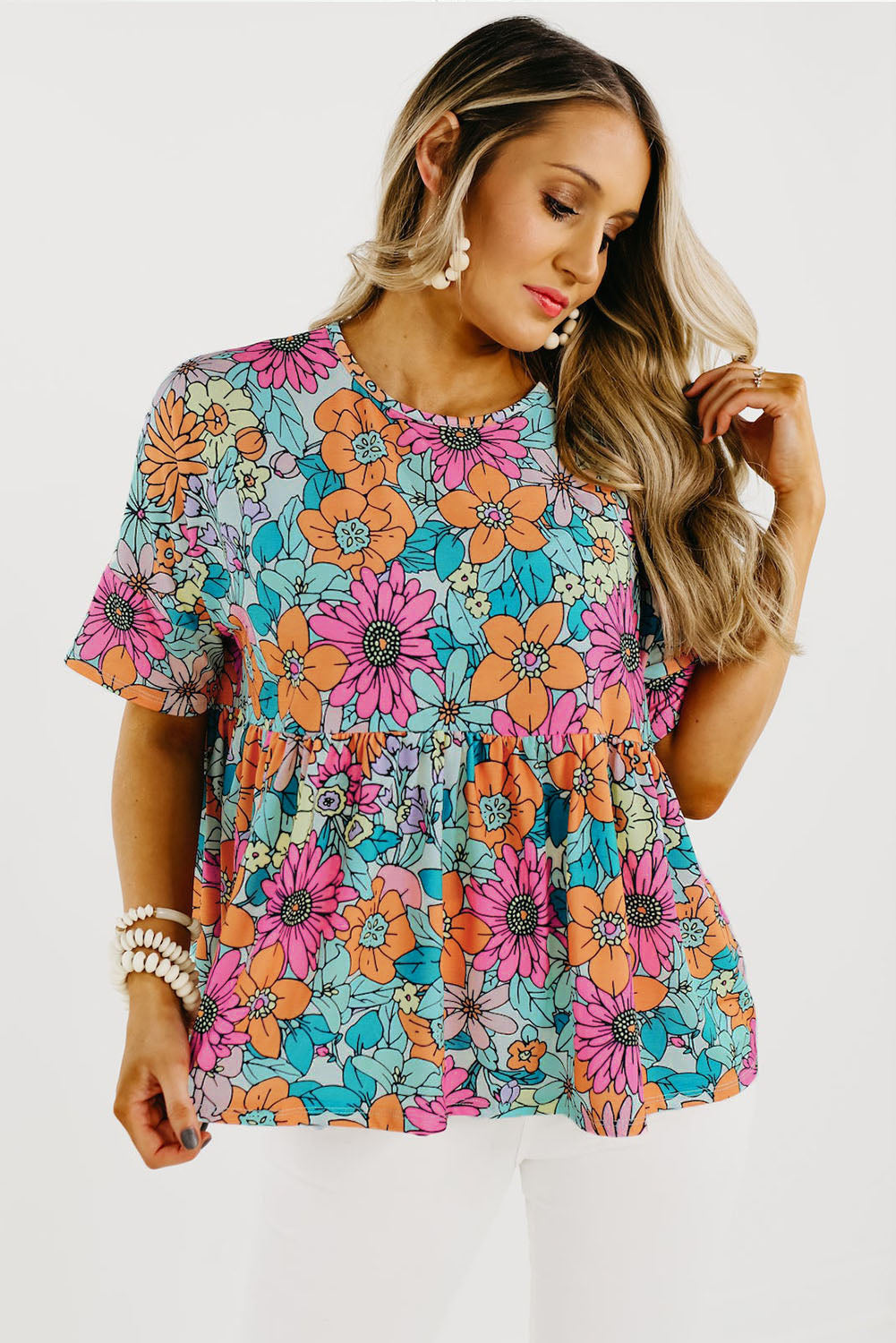 Multicolor Floral Print Sets