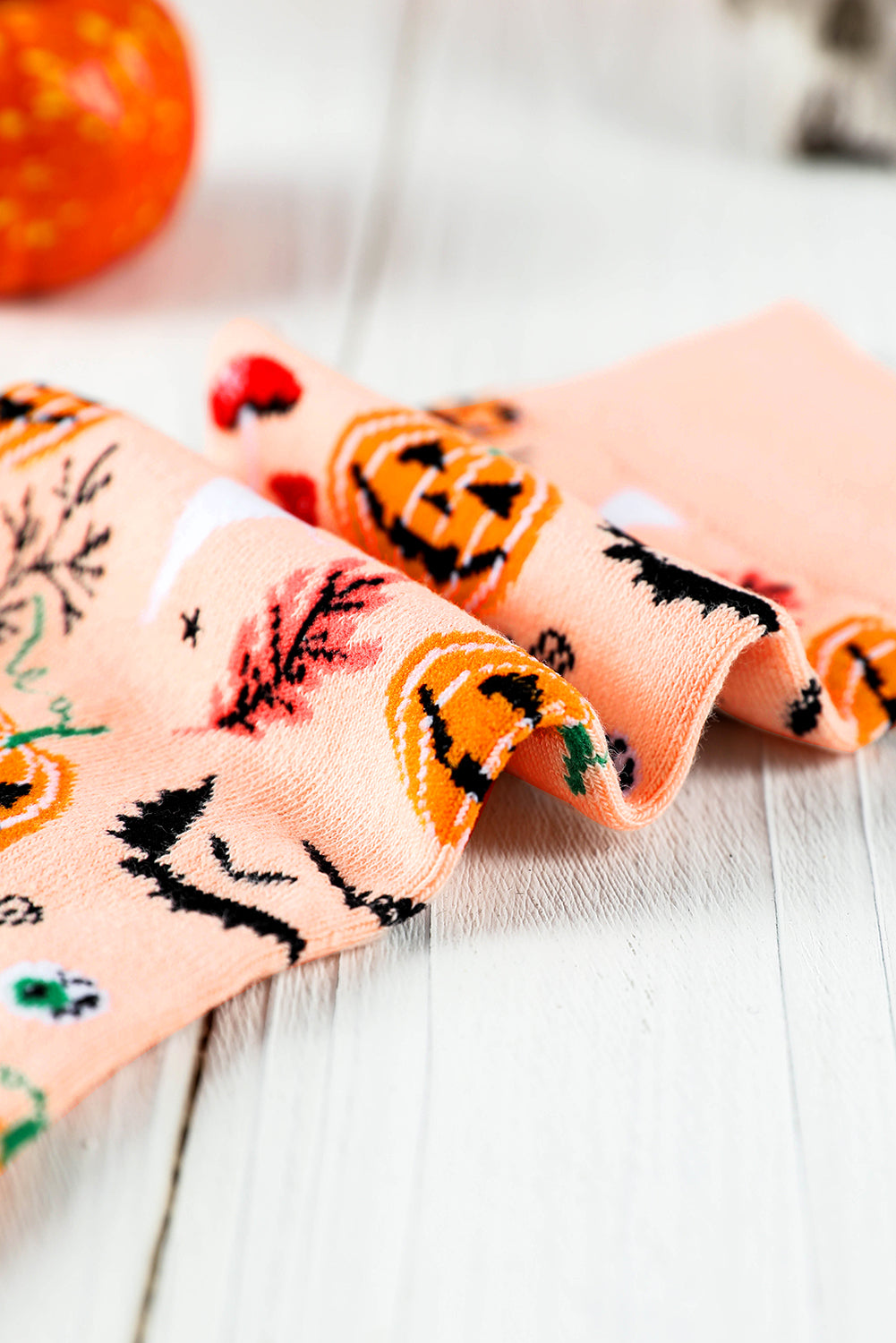 Spooky Season Halloween Print Socks