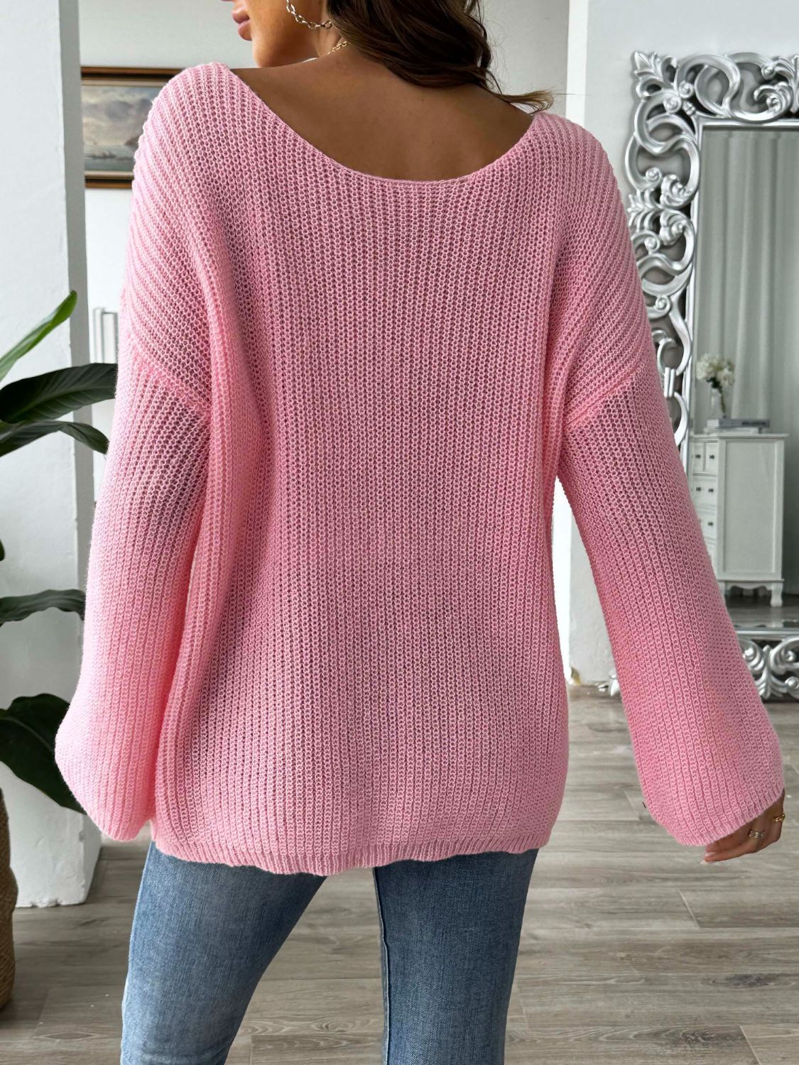 Daisies Long Sleeve Sweater