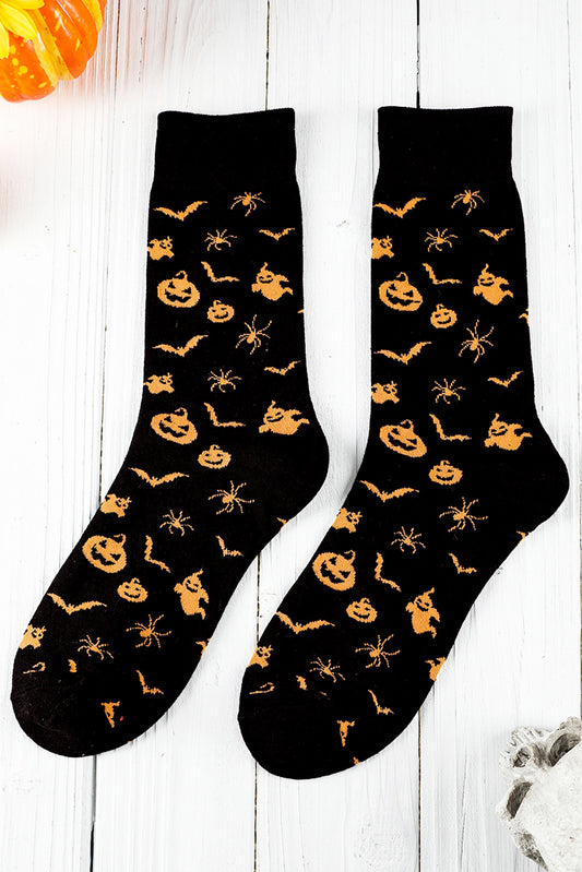 Spooky Season Halloween Print Socks