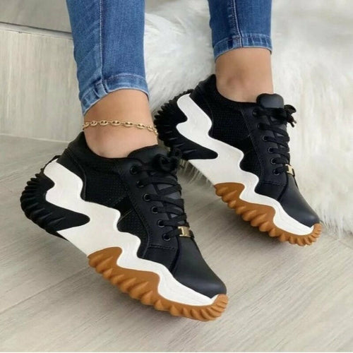 Breathable Women  Shoes Casual Platform Sneakers