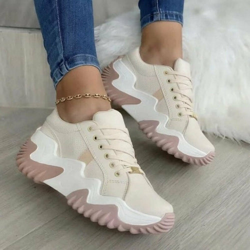 Breathable Women  Shoes Casual Platform Sneakers