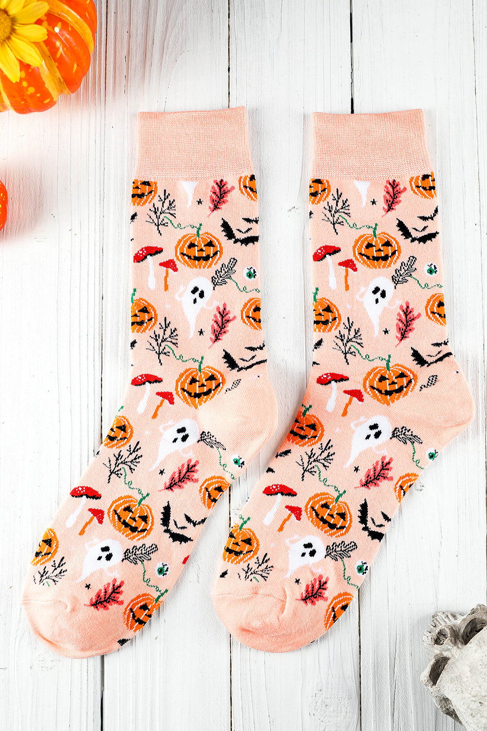 Spooky Season Halloween Print Socks