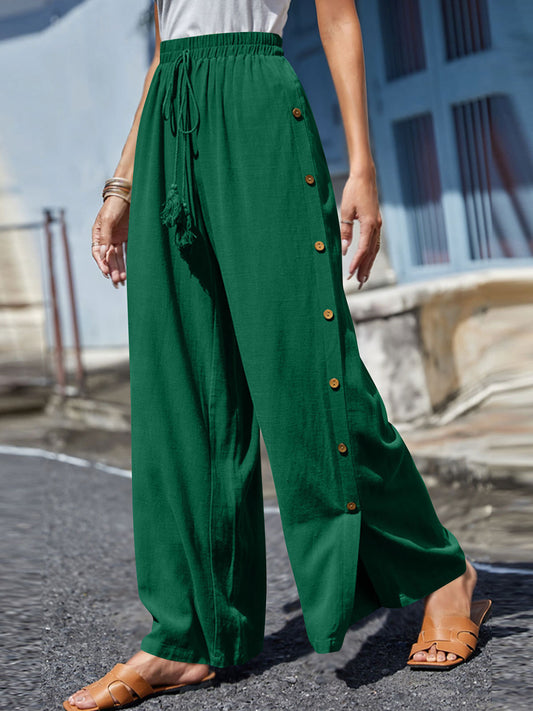 Tassel Wide Leg Pants