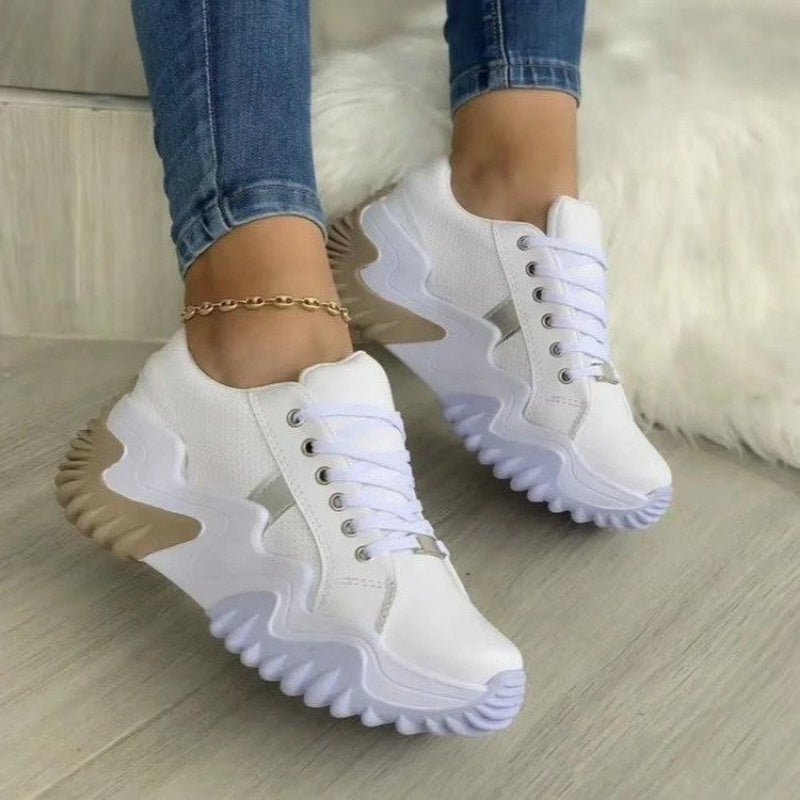 Breathable Women  Shoes Casual Platform Sneakers