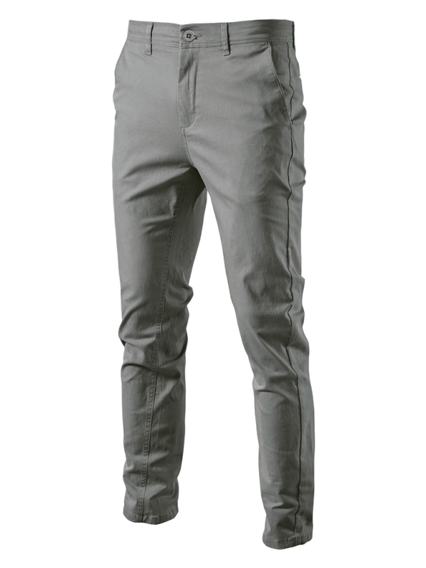 Men's casual all-match solid color pants