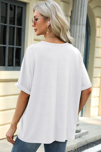 Round Neck Half Sleeve T-Shirt