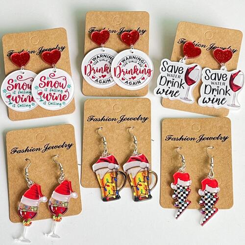 Santa Hat Earrings