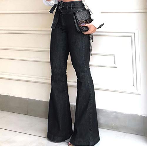 High Waisted Bell Bottom Jeans