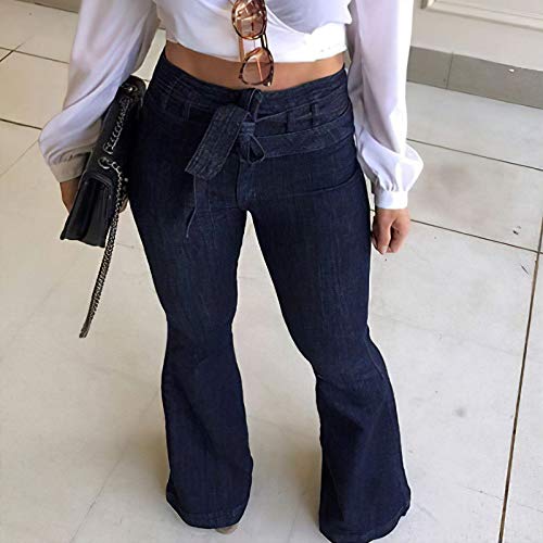 High Waisted Bell Bottom Jeans