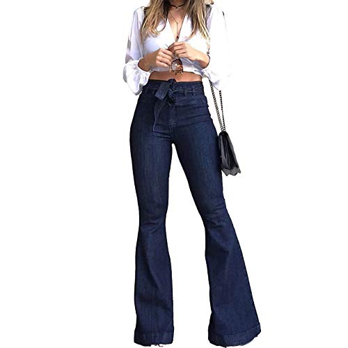 High Waisted Bell Bottom Jeans