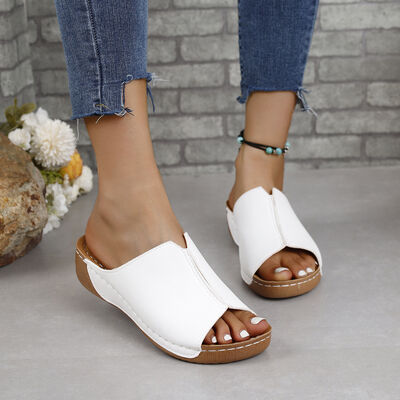 Low Heel Toe Sandals