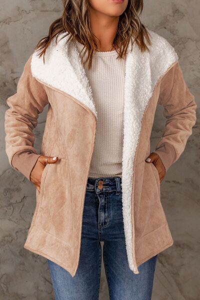 Sherpa Jacket with Pockets