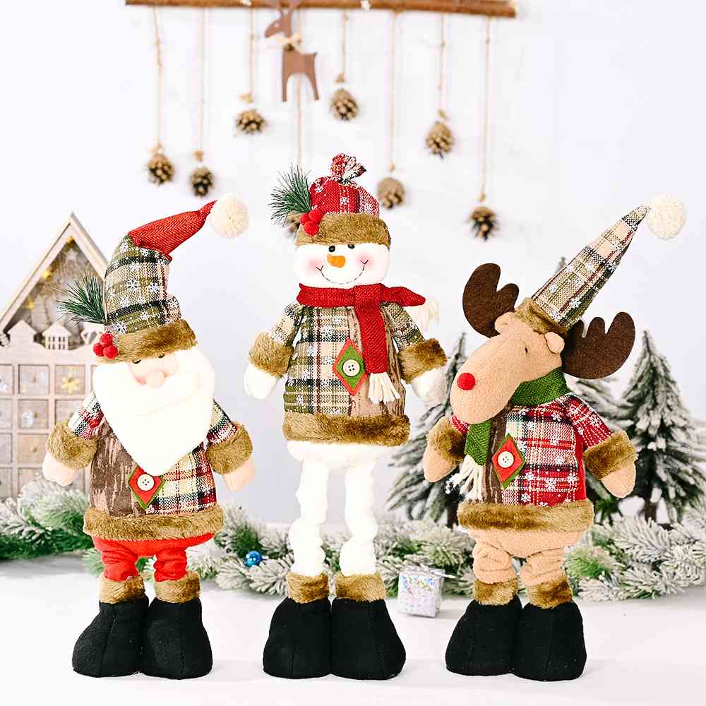 Christmas Themed Telescopic Plush Doll