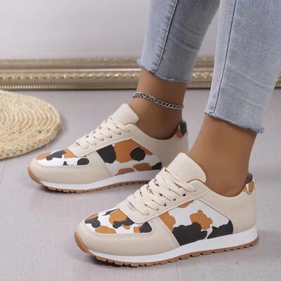 Leather Athletic Sneakers