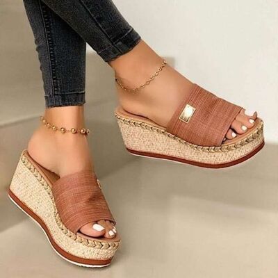 Wedge Open Toe Sandals