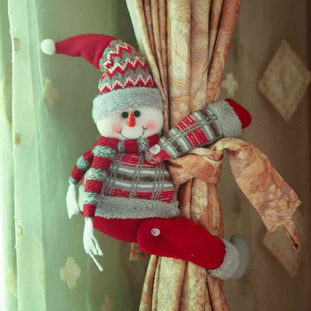 Christmas Decoration Curtain Ornament