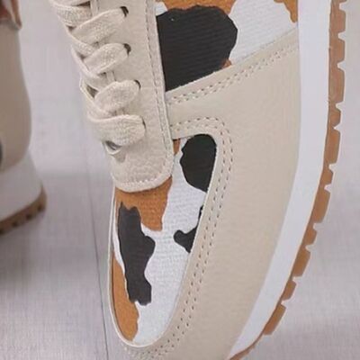 Leather Athletic Sneakers