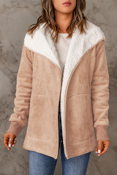 Sherpa Jacket with Pockets