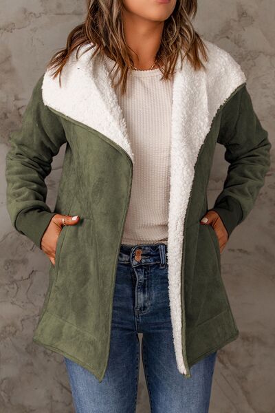 Sherpa Jacket with Pockets