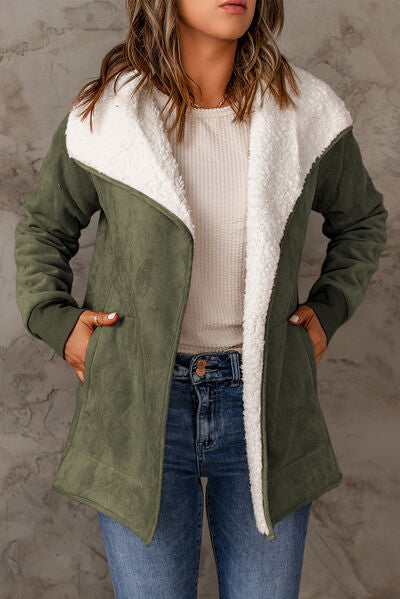 Sherpa Jacket with Pockets