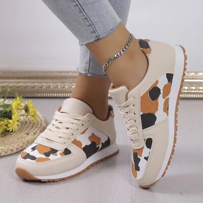 Leather Athletic Sneakers