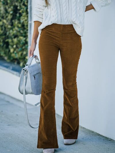 High Waist Bootcut Pants