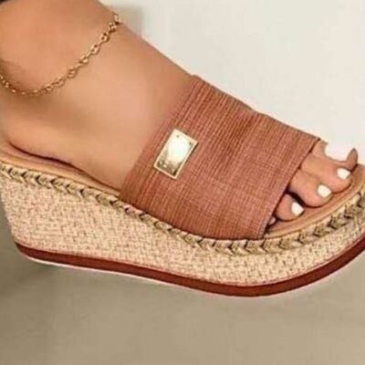 Wedge Open Toe Sandals